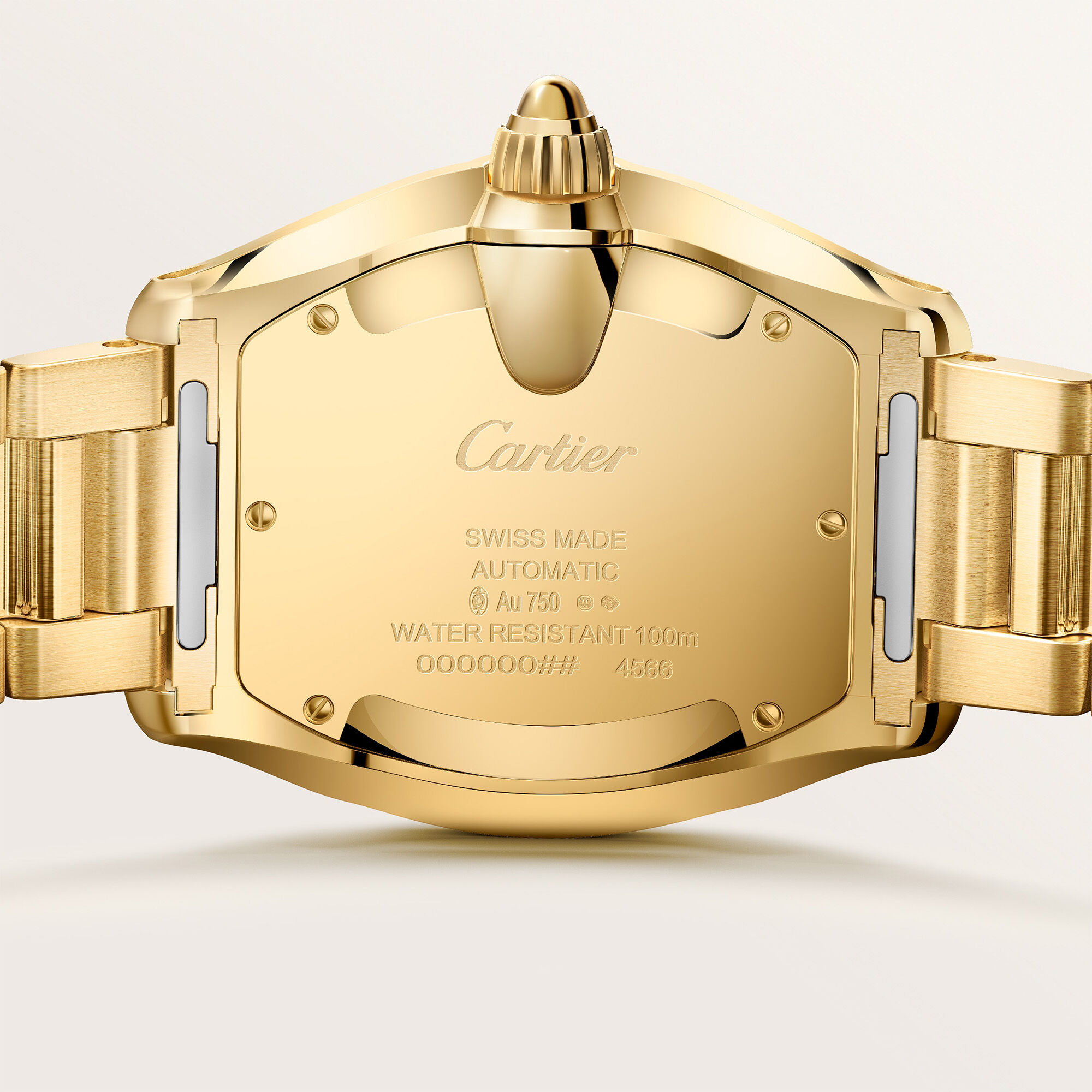 Cartier Roadster Large Automatic 47 X 39 mm Yellow Gold | Maison Birks